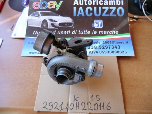 Turbo turbina 292140h220116 - turbo,